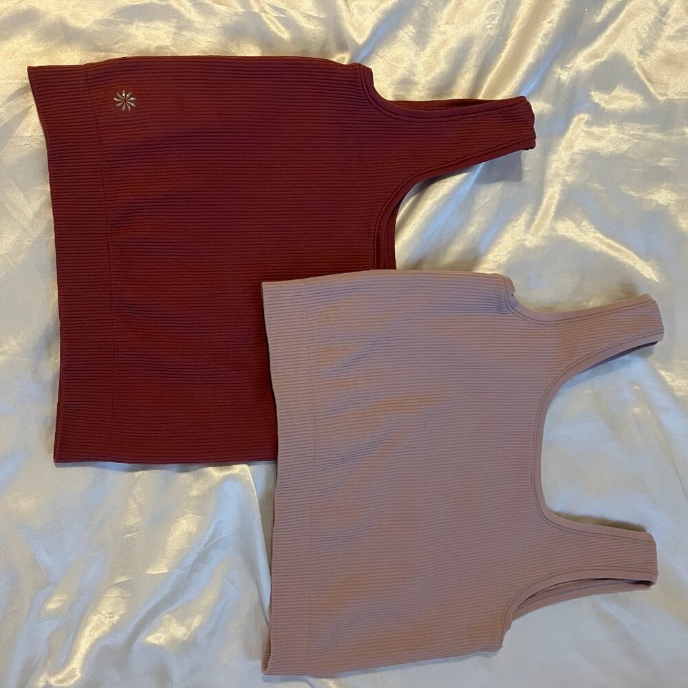 Athleta Girl Rise Above Crop Tank size Large